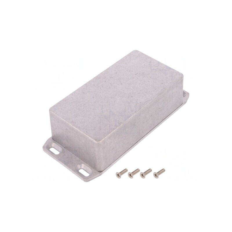 Carcasă universală cu lame de fixare 66x121x41mm | Electronic-mag.ro | Componente Electronice