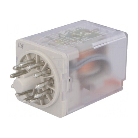 Releu Electromagnetic 3PDT 230VAC 20A | Electronic-mag.ro | Componente Electronice