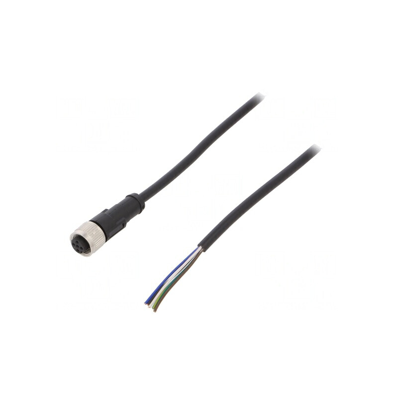 Cablu Conectare M12 5PIN 5m PVC 250VAC 4A