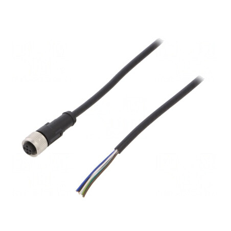 Cablu Conectare M12 5PIN 5m PVC 250VAC 4A