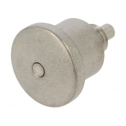 Bolț de fixare fără blocare cu buton 4mm GN 822.7-4 M8 BN | Electronic-mag.ro | Componente Electronice