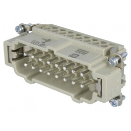 Conector HDC Inserturi Contact Han E PIN 16 16 PE | Electronic-mag.ro | Componente Electronice