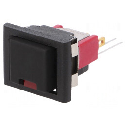 Comutator cu apăsare SPDT 1A/120VAC ON-(ON) | Electronic-mag.ro | Componente Electronice