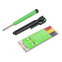 Creion Automat Set: Roșu, Grafit, Galben | Electronic-mag.ro | Componente Electronice