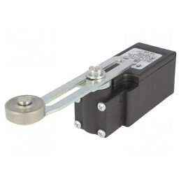 Limitator Cursă Manetă Reglabilă cu Rola de Oțel Ø20mm | Electronic-mag.ro | Componente Electronice