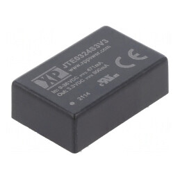 Convertor DC/DC 3W 9-36V la 3.3V 900mA DIP24 | Electronic-mag.ro | Componente Electronice