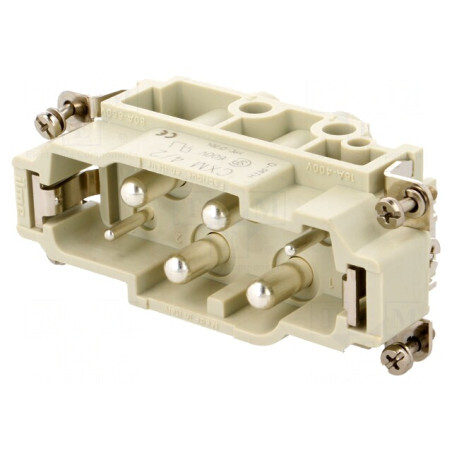 Conector HDC 6 Pin 16A 80A CXM 4/2 | Electronic-mag.ro | Componente Electronice