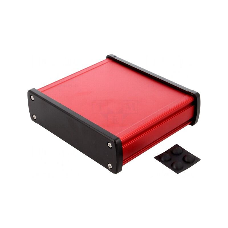 Carcasă Universală Aluminiu Roșu 146.6mm x 129mm x 41.6mm | Electronic-mag.ro | Componente Electronice Carcasă Universală Aluminiu Roșu 146.6mm x 129mm x 41.6mm | Electronic-mag.ro | Componente Electronice