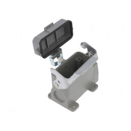 Carcasă pentru conectori HDC D10A PG16 | Electronic-mag.ro | Componente Electronice