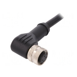 Mufă M12 3-Pin Mamă IP67 250V 4A CANopen | Electronic-mag.ro | Componente Electronice