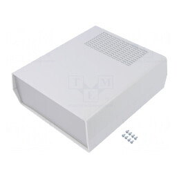 Carcasă Ventilată cu Fixare pe PCB 22.5 | Electronic-mag.ro | Componente Electronice