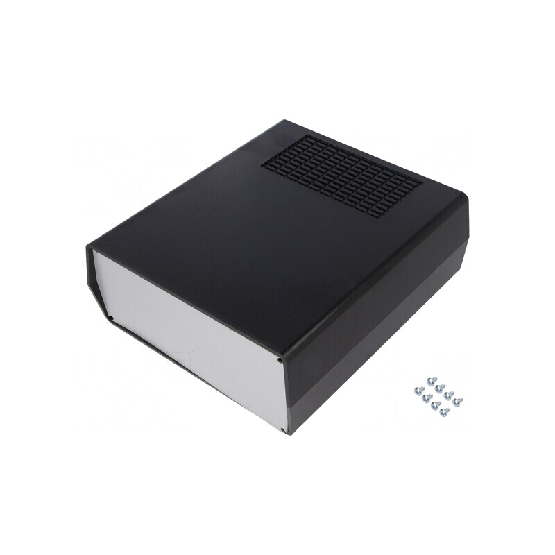Carcasă cu Panou Ventilat pentru PCB 22.9 | Electronic-mag.ro | Componente Electronice Carcasă cu Panou Ventilat pentru PCB 22.9 | Electronic-mag.ro | Componente Electronice