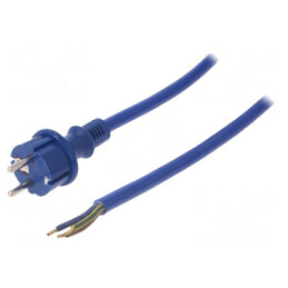 Cablu SCHUKO 3m 16A Guma | Electronic-mag.ro | Componente Electronice