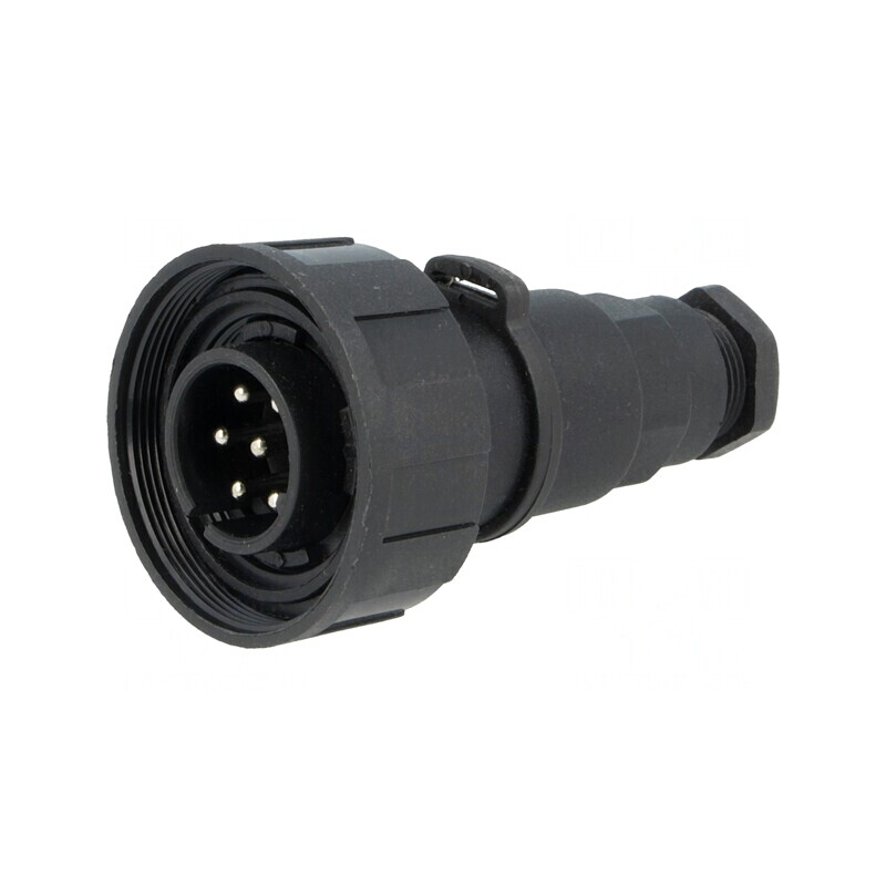 Conector Circular Mufă Tată 7 Pin Filet Interior PX0745/P | Electronic-mag.ro | Componente Electronice