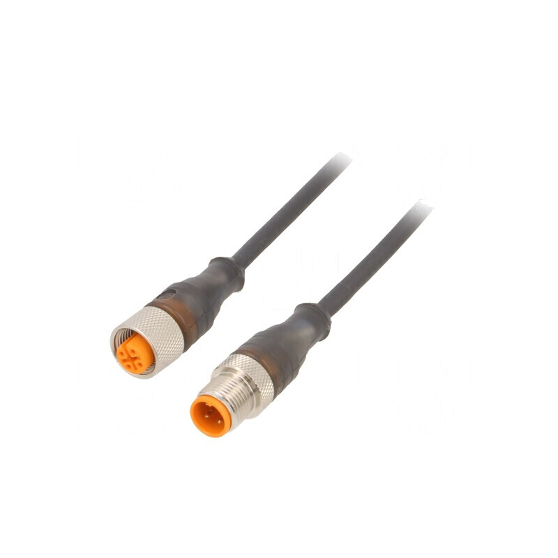 Cablu de Conectare 0,6m 230VAC 4A IP67 | Electronic-mag.ro | Componente Electronice