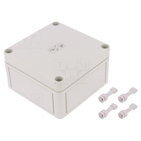 Carcasă Universală Polistiren 110x110x66mm | Electronic-mag.ro | Componente Electronice