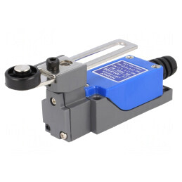 Limitator Cursă Reglabil R 20-72mm cu Rolă Ø18mm 5A AH8108 | Electronic-mag.ro | Componente Electronice