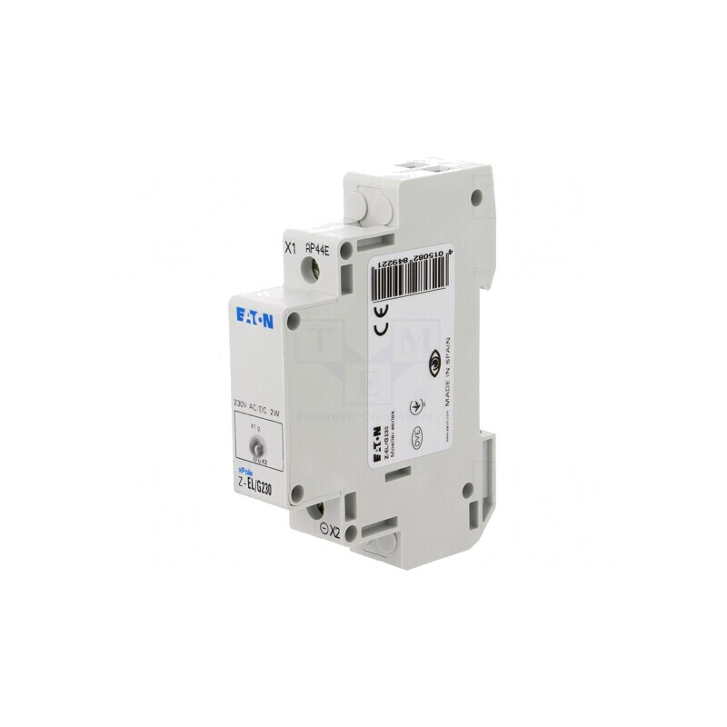Lampă de control LED 230V pentru şină DIN | Electronic-mag.ro | Componente Electronice