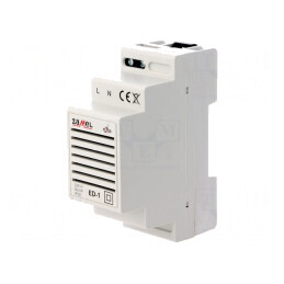 Semnalizator 230VAC IP20 pentru șină DIN 90x35x66mm | Electronic-mag.ro | Componente Electronice