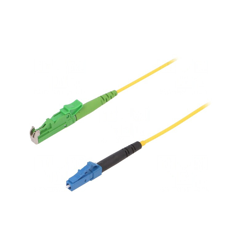 Patch cord fibră optică 3m LC/UPC-E2/APC 9/125um | Electronic-mag.ro | Componente Electronice