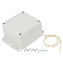 Carcasă Universală 80x85x55mm cu Lame de Fixare | Electronic-mag.ro | Componente Electronice