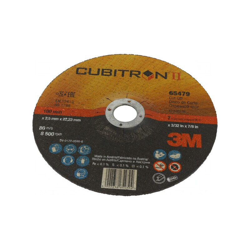 Disc de Tăiere 180mm Cubitron II | Electronic-mag.ro | Componente Electronice