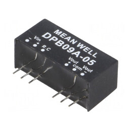 Convertor DC/DC 9W 9-18V la 5V/-5V SIP8 DPB09A-05 | Electronic-mag.ro | Componente Electronice