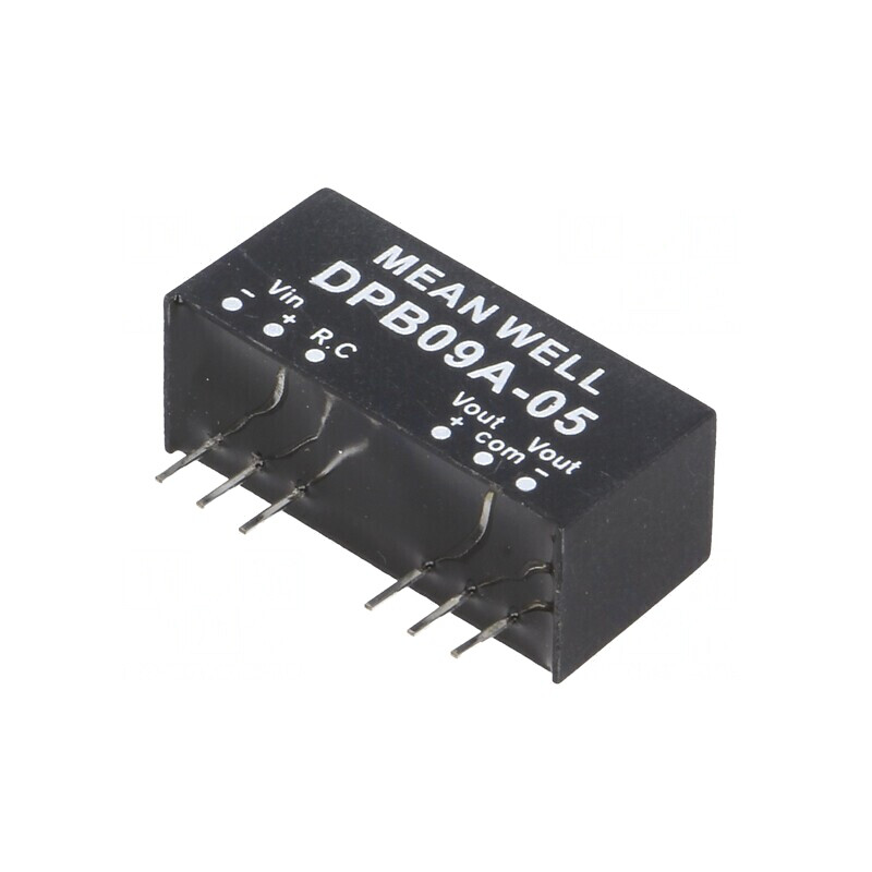 Convertor DC/DC 9W 9-18V la 5V/-5V SIP8 DPB09A-05 | Electronic-mag.ro | Componente Electronice Convertor DC/DC 9W 9-18V la 5V/-5V SIP8 DPB09A-05 | Electronic-mag.ro | Componente Electronice