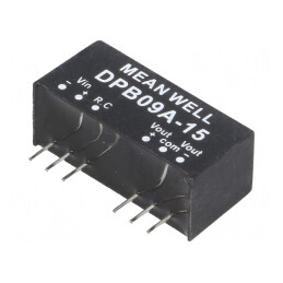 Convertor DC/DC 9W 9-18V la 15V/-15V SIP8 | Electronic-mag.ro | Componente Electronice