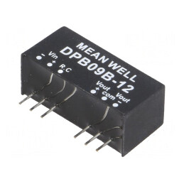 Convertor DC/DC 9W 18-36V la 12V/-12V SIP8 | Electronic-mag.ro | Componente Electronice