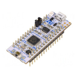 Placă de Dezvoltare STM32 NUCLEO-L031K6 cu USB Micro B și Șiruri de Pini