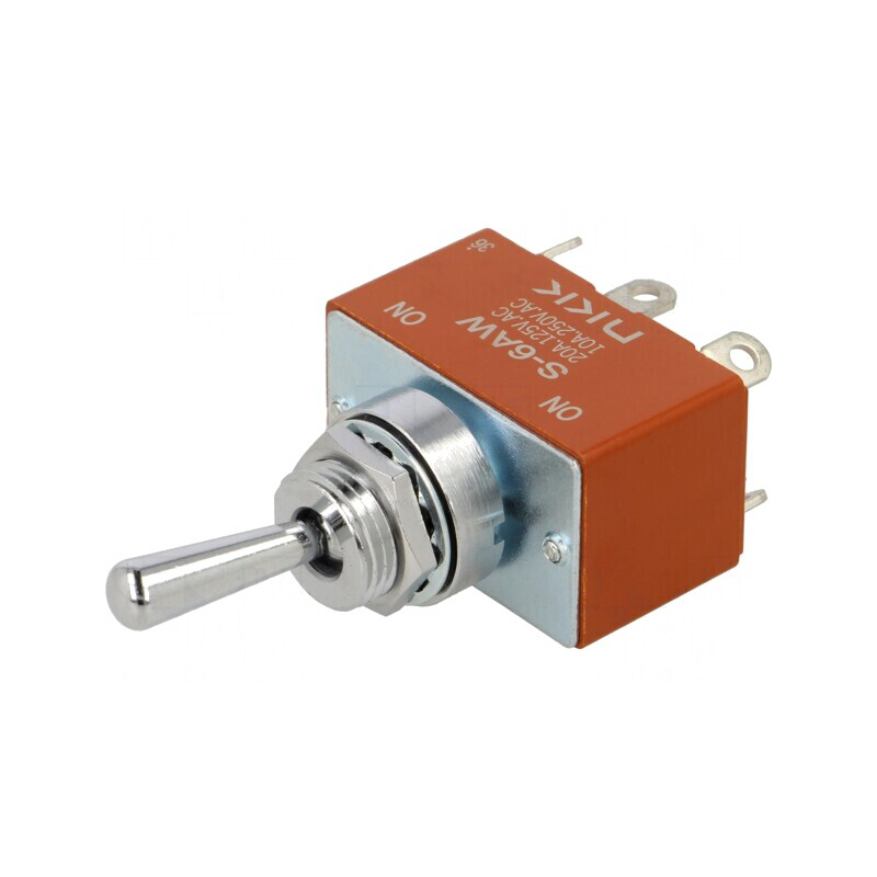 Comutator Basculant DPDT ON-ON 10A/250VAC 20A/30VDC | Electronic-mag.ro | Componente Electronice