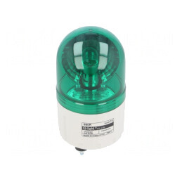Lumina Rotativă Verde 24VDC IP44 | Electronic-mag.ro | Componente Electronice