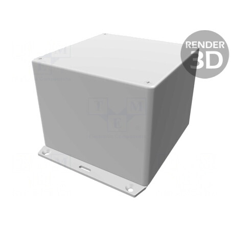 Carcasă universală ABS neagră 120x120x95mm | Electronic-mag.ro | Componente Electronice