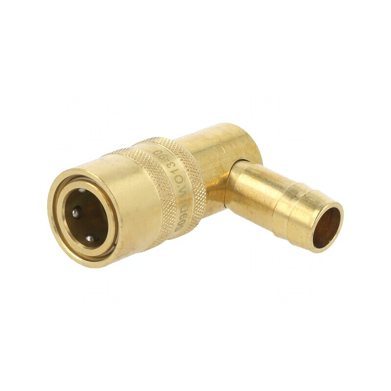 Conector rapid în unghi de 90° max.15bar alamă FPM | Electronic-mag.ro | Componente Electronice
