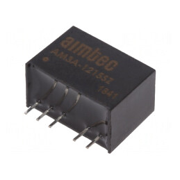 Convertor DC/DC 3W 4,5-18V la 15V 200mA SIP6 | Electronic-mag.ro | Componente Electronice