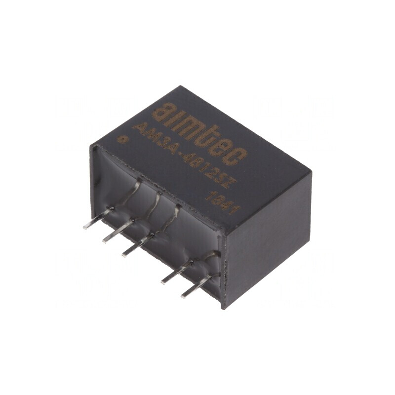 Convertor DC/DC 3W 18-75V la 12V 250mA SIP6 | Electronic-mag.ro | Componente Electronice Convertor DC/DC 3W 18-75V la 12V 250mA SIP6 | Electronic-mag.ro | Componente Electronice