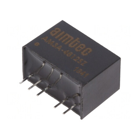 Convertor DC/DC 3W 18-75V la 12V 250mA SIP6 | Electronic-mag.ro | Componente Electronice