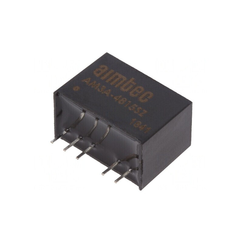 Convertor DC/DC 3W 18-75V la 15V 200mA SIP6 | Electronic-mag.ro | Componente Electronice