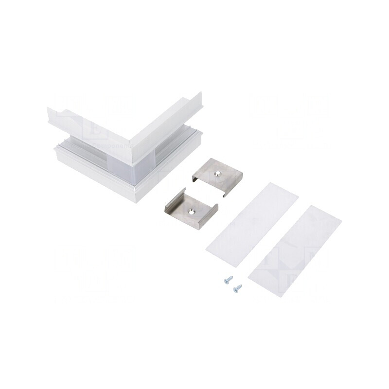 Conector 270° Alb Aluminiu VARIO30-05 | Electronic-mag.ro | Componente Electronice