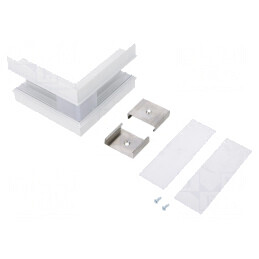 Conector 270° Alb Aluminiu VARIO30-05 | Electronic-mag.ro | Componente Electronice