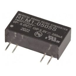 Convertor DC/DC 1W 5V 200mA SIP7 | Electronic-mag.ro | Componente Electronice