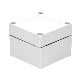 Carcasă Universală Gri 100x100x75mm ABS IK07 | Electronic-mag.ro | Componente Electronice