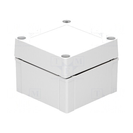 Carcasă Universală Gri 100x100x75mm ABS IK07 | Electronic-mag.ro | Componente Electronice