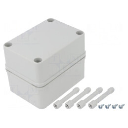 Carcasă Universală PICCOLO ABS Gri 80x110x85mm | Electronic-mag.ro | Componente Electronice