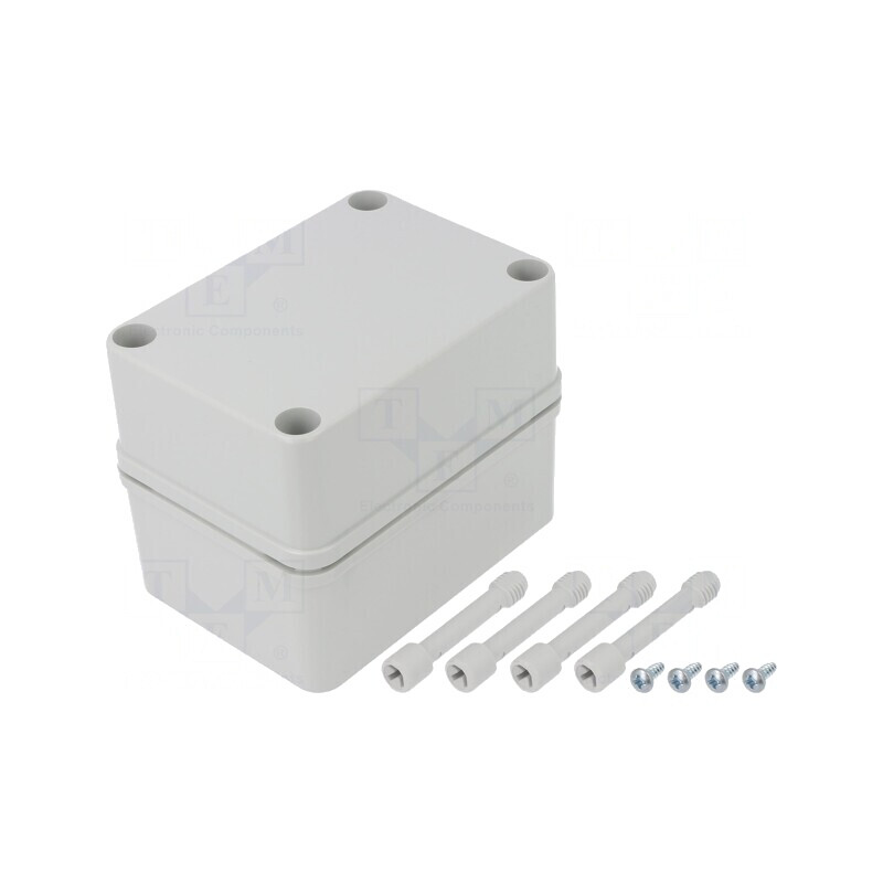 Carcasă Universală PICCOLO ABS Gri 80x110x85mm | Electronic-mag.ro | Componente Electronice