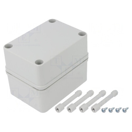 Carcasă Universală PICCOLO ABS Gri 80x110x85mm | Electronic-mag.ro | Componente Electronice