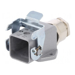 Carcasă pentru Conectori HDC cu Clichet Dimensiune 3 | Electronic-mag.ro | Componente Electronice
