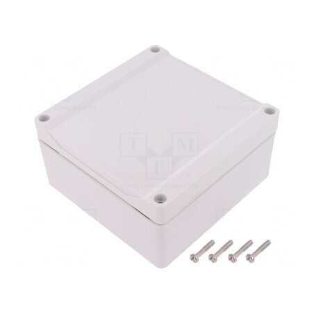 Carcasă Universală Policarbonat 120x120x60mm Gri | Electronic-mag.ro | Componente Electronice