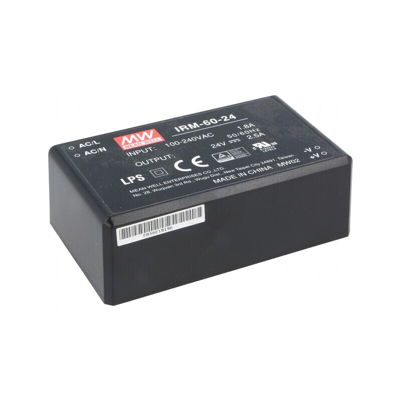 Convertor AC/DC 60W 24V 2500mA | Electronic-mag.ro | Componente Electronice Convertor AC/DC 60W 24V 2500mA | Electronic-mag.ro | Componente Electronice